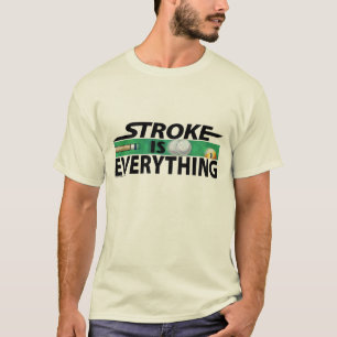ストロークは全9ボール Tシャツ