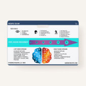 ストロークスケール バッジ (裏面)