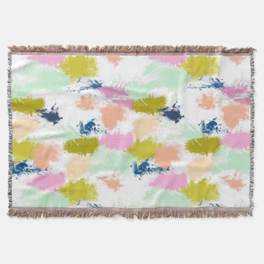 ストローク絵を描、油絵を描 スローブランケット (正面)