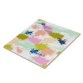 ストローク絵を描、油絵を描 タイル (側面)