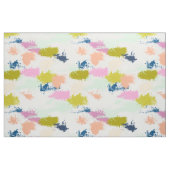 ストローク絵を描、油絵を描 ファブリック (ファットクウォーター)