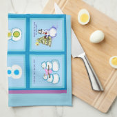 ストローク違うスノーフォークキッチンタオル キッチンタオル (四つ折り)