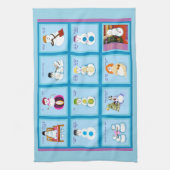 ストローク違うスノーフォークキッチンタオル キッチンタオル (縦)