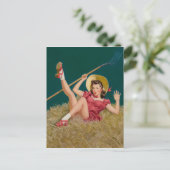 ストローピンナップ ポストカード (スタンド正面)