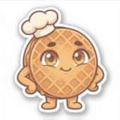 ストロープワフェル ステッカー シール (正面)