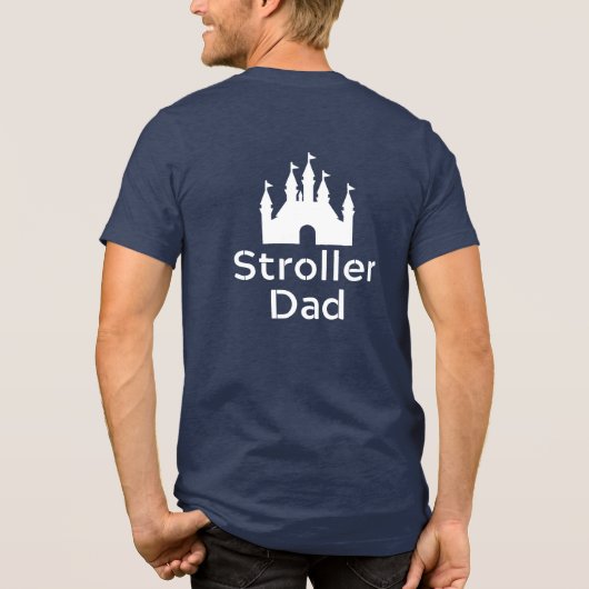 ストローラーダッド トライブレンドTシャツ (裏面)
