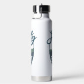 ストロー付き水ボトル SCEC 750ml ウォーターボトル (右面)