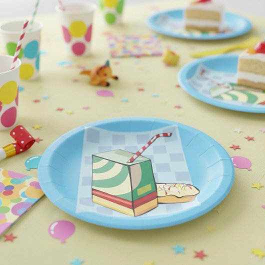 ストロー紙プレート ペーパープレート