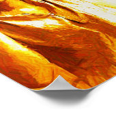 ストロー・ハットのポスター付き印象派の少女 ポスター (角)