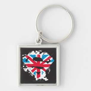 ストロ絵を描ックBritish Sシールド キーホルダー
