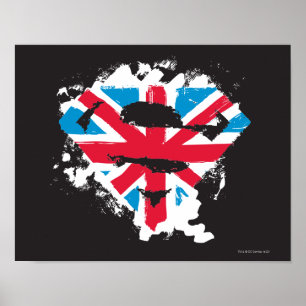 ストロ絵を描ックBritish Sシールド ポスター