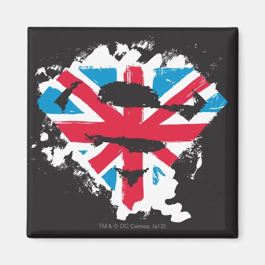 ストロ絵を描ックBritish Sシールド マグネット (正面)