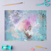 ストロ絵を描ーク抽象芸術デコパージ背景 薄葉紙 (クラフト)