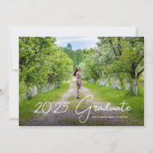 ストロ絵を描ーク2枚グラッドパーティー 招待状 (裏面)