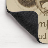 ストンプとダンスCC0895ワイルドハッピーワニ マウスパッド (コーナー)