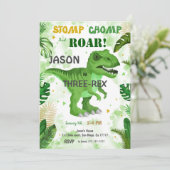 ストンプチョンプと轟音！その恐竜誕生日 招待状 (スタンド正面)