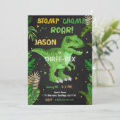ストンプチョンプと轟音！その恐竜誕生日 招待状 (スタンド正面)