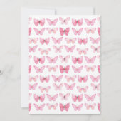 ストンプチョンプロア恐竜ガール1st誕生日パーティー 招待状 (裏面)