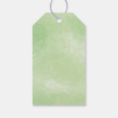 ストンプー感謝していングの恐竜の誕生日パーティー ギフトタグ (裏面)