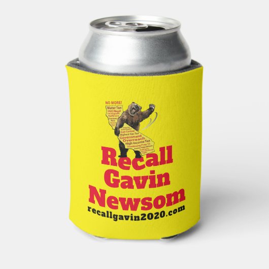 ストンプ不機嫌カリフォルニアグリズリーコージエ 缶クーラー (缶裏面)