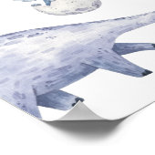 ストンプ、チョンプ&ロア恐竜ボーイズ誕生日パーティー ポスター (角)