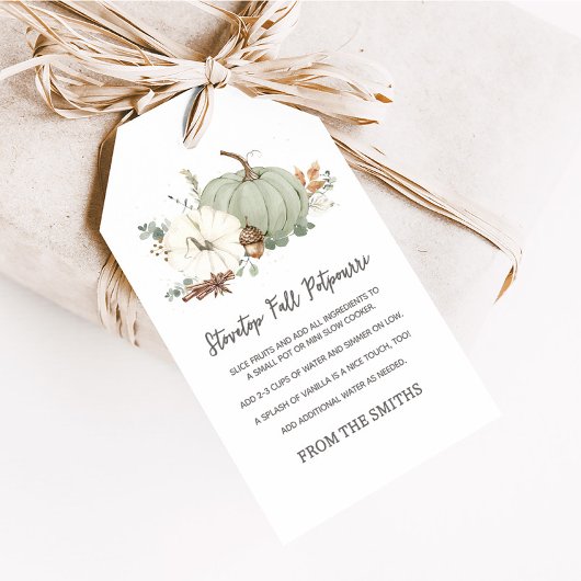 ストヴェートップポトゥーリホリデーメッセージカード ギフトタグ