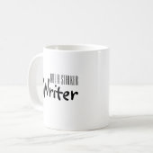 ストーカーじゃない私はライターマグだ コーヒーマグカップ (正面左)