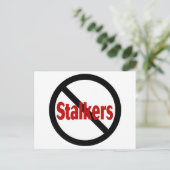 ストーカーなし ポストカード (スタンド正面)