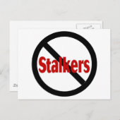 ストーカーなし ポストカード (正面/裏面)