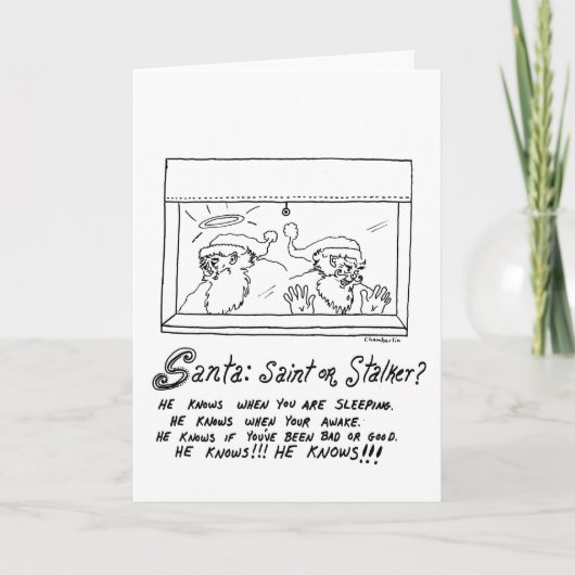 ストーカーサンタ シーズンカード (正面)