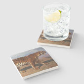 ストーカー・タイガー(Rosa Bonheur) ストーンコースター (横)