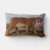 ストーカー・タイガー(Rosa Bonheur) ランバークッション (裏面)