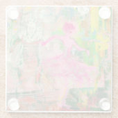 ストーカー – ネオンバレエのカオス ガラスコースター (裏面)