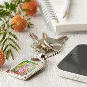 ストーカー – ネオンバレエのカオス キーホルダー (側面)