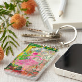 ストーカー – ネオンバレエのカオス キーホルダー (正面右)