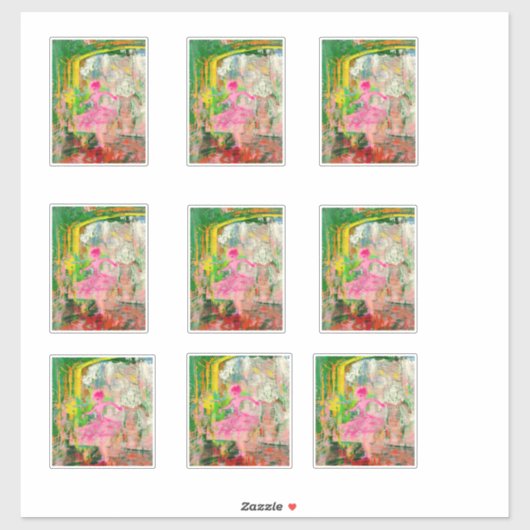 ストーカー – ネオンバレエのカオス シール (シート)