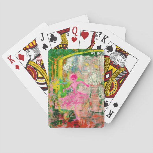 ストーカー – ネオンバレエのカオス トランプ (裏面)