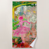 ストーカー – ネオンバレエのカオス ビーチタオル (正面)