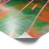 ストーカー – ネオンバレエのカオス フォトプリント            (角)