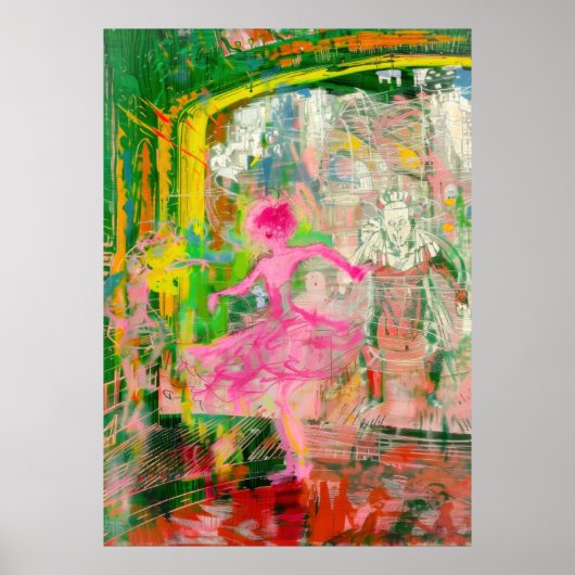 ストーカー – ネオンバレエのカオス ポスター (正面)