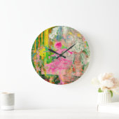 ストーカー – ネオンバレエのカオス ラージ壁時計 (ホーム)