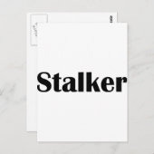 ストーカー ポストカード (正面/裏面)
