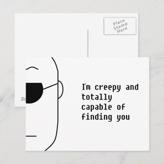ストーカー ポストカード (正面/裏面)