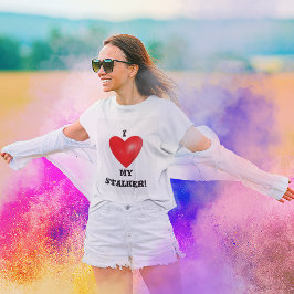 ストーカーTシャツが大好き Tシャツ