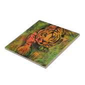 ストーキングタイガーミグネッドスケッチアートコレクション タイル (側面)