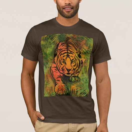 ストーキング・タイガーTシャツ Tシャツ (正面)