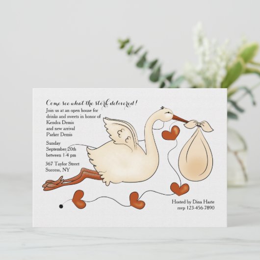 ストークが何を届けたかを見る 招待状 (スタンド正面)