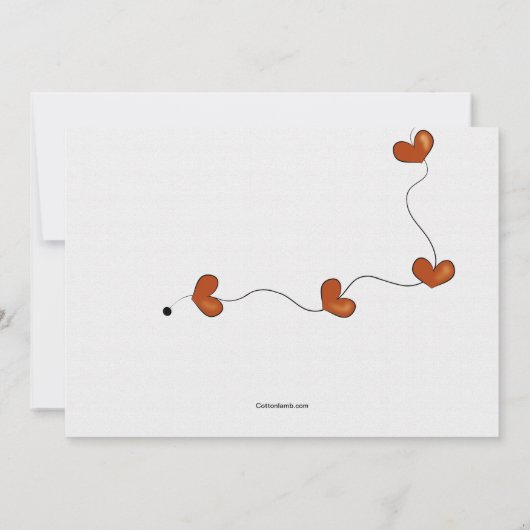 ストークが何を届けたかを見る 招待状 (裏面)