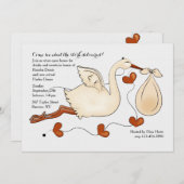 ストークが何を届けたかを見る 招待状 (正面/裏面)