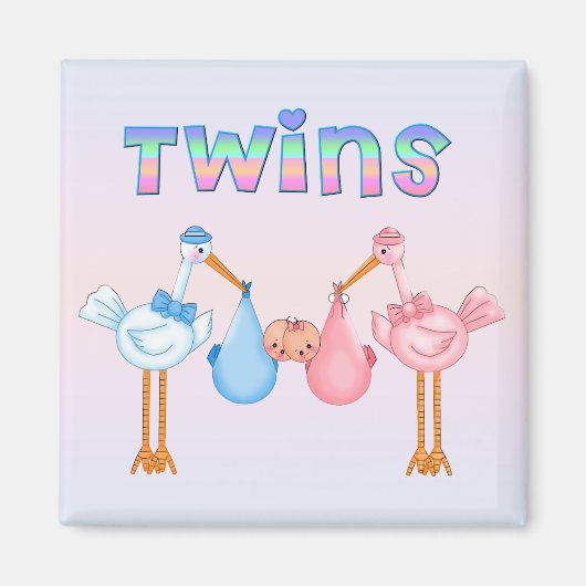 ストークと双子 マグネット (正面)